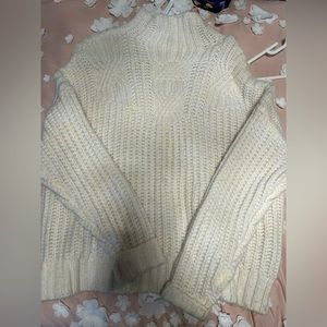 oversized knit Aerie sweater
